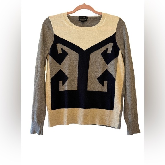 J Crew Cashmere Blend Sweater size 8 - Picture 1 of 6